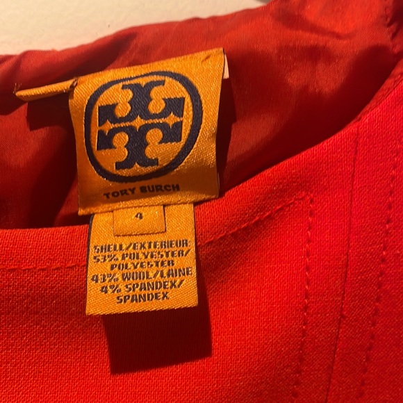 Tory Burch | Burnt Orange Shift Dress | Size 4 | Chic & Classic - Picture 4 of 4